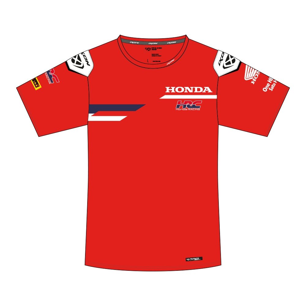Replica T-Shirt Team Racing Honda HRC 2026 uomo IXON 