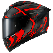 Casco Suomy TX-Pro Carbon Advance Rosso Fluo K6TX0003 