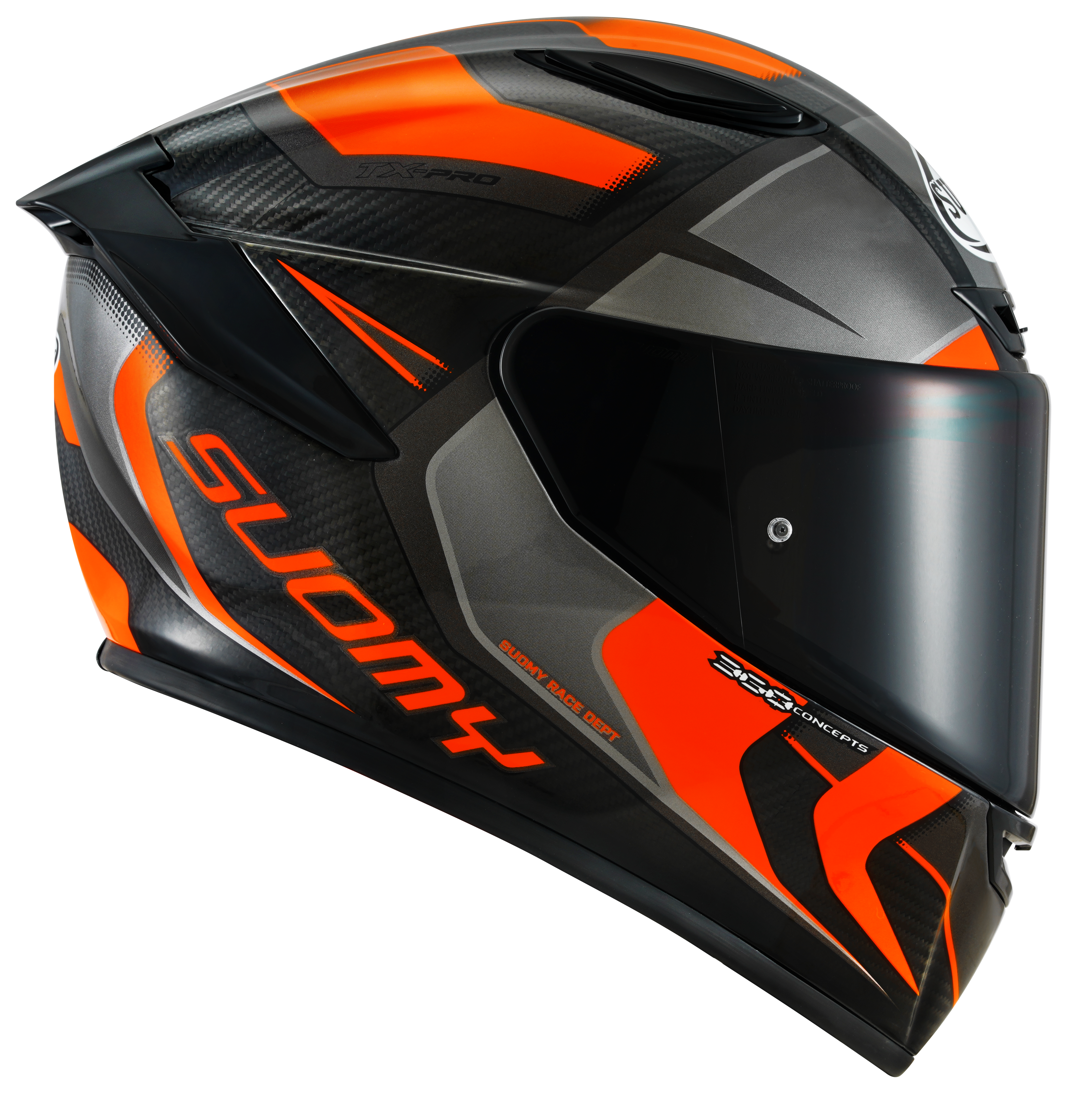 SUOME TX-PRO ANTICO CARBON AVANT FLUO K6TX0004