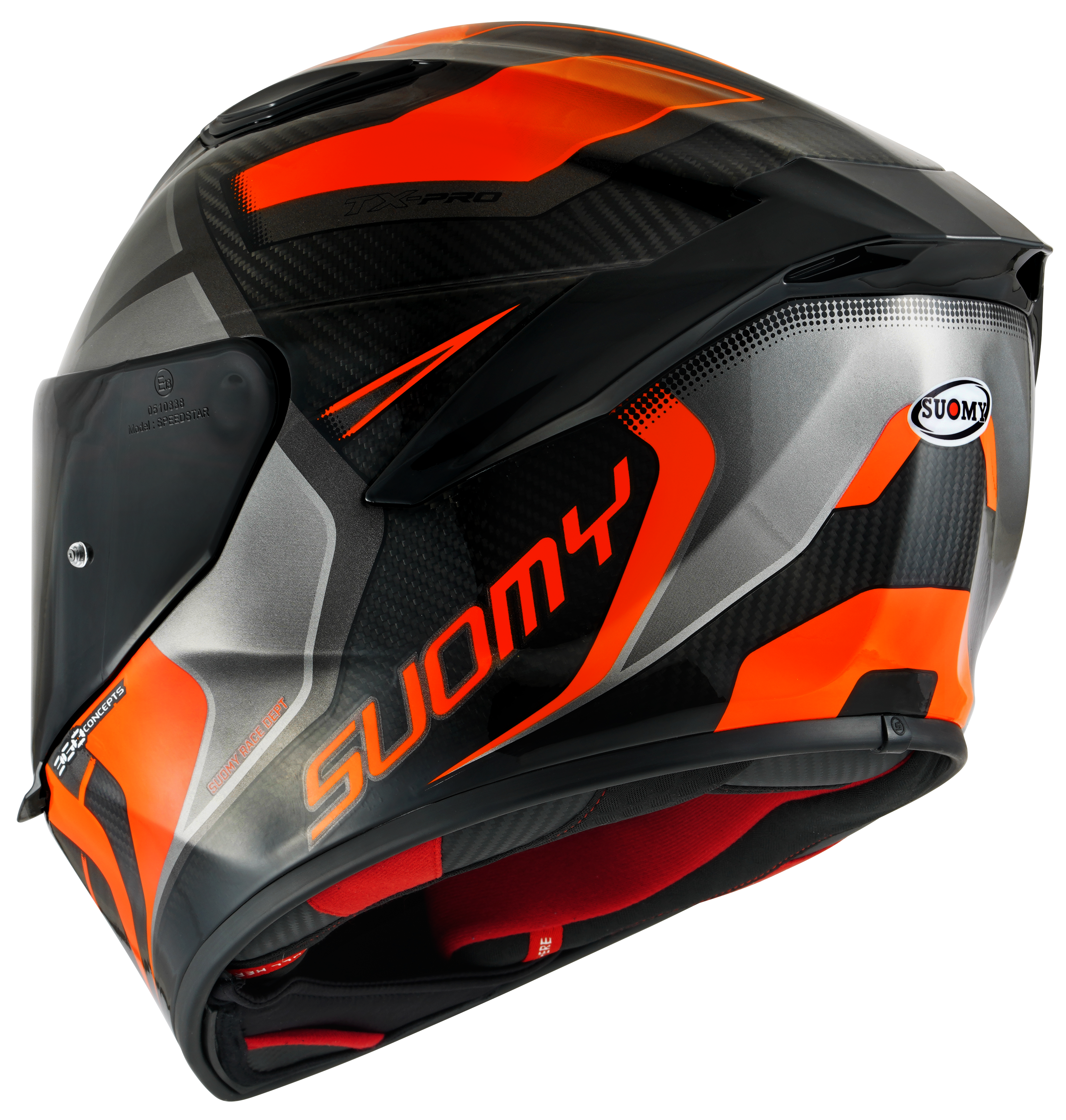 SUOME TX-PRO ANTICO CARBON AVANT FLUO K6TX0004