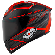 Casco Suomy TX-Pro Carbon Johnson Replica Rosso Opaco K6TX0010 