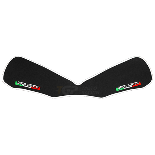 Race Seats Wrap Tank Grip Pads EVO schwarz für Ducati Panigale V4/S/R (25-26), Gesamtansicht
