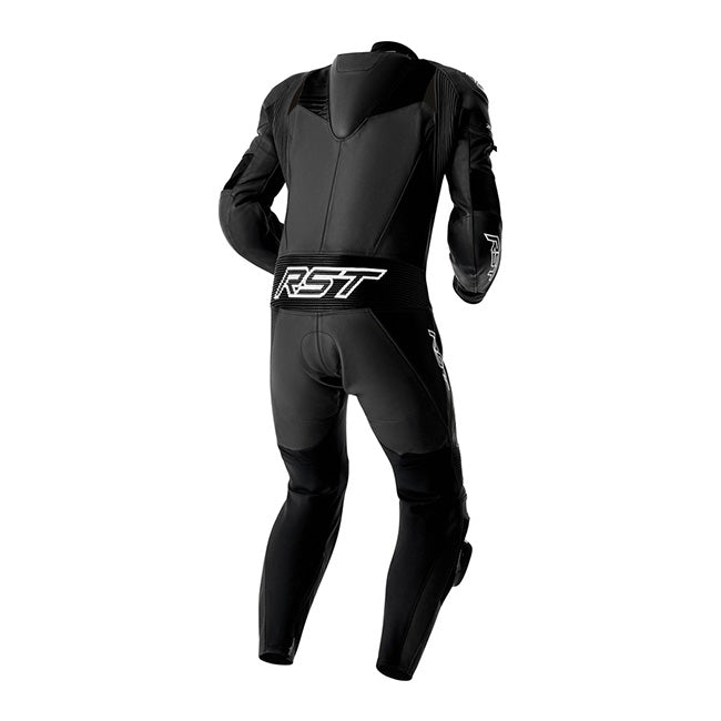 RST Tractech EVO D3O tuta intera Tuta in pelle – Tuta da corsa perforata | Uomo | Nero/Bianco | 103634 