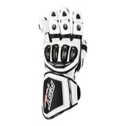 RST Tractech Evo 4 guanti in pelle per moto | Uomo | Bianco | 102666 