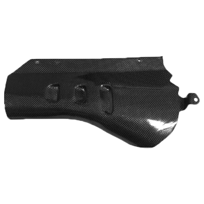 Protezione in carbonio per impianto di scarico SSP Akrapovic Feel Racing Ducati Panigale V2 955 (20-24) FR.460.111 