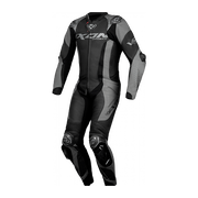 IXON Vortex 3 completo Tuta in pelle – Tuta da gara perforata | Uomo | Nero 