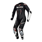 IXON Vortex 3 Lady Einteiler Tuta in pelle – Tuta da corsa forata | Donna | Bianco/Nero 