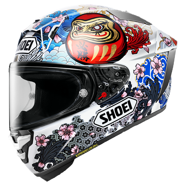 Shoei X-SPR PRO Casco Márquez Motegi5 TC-6 - Replica di Marc Márquez Motegi 2025 