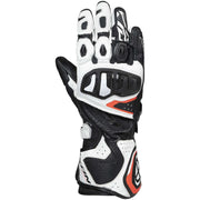 IXON Vortex GL Racing guanti in pelle | Uomo | Bianco/Rosso/Nero 