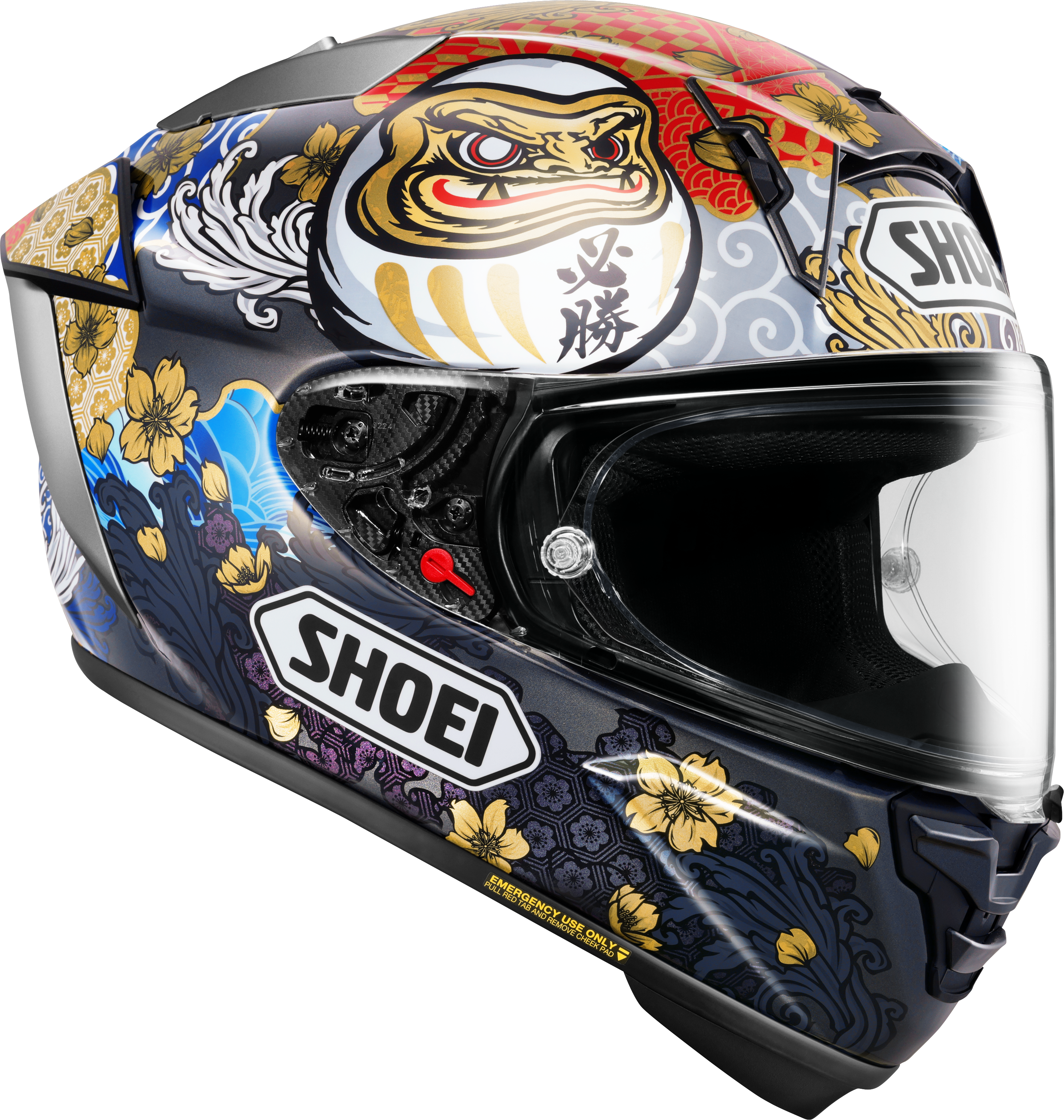 Shoei X-SPR Pro Helm Márquez Motegi5 TC-1-Marc Márquez Motegi 2024 Replica