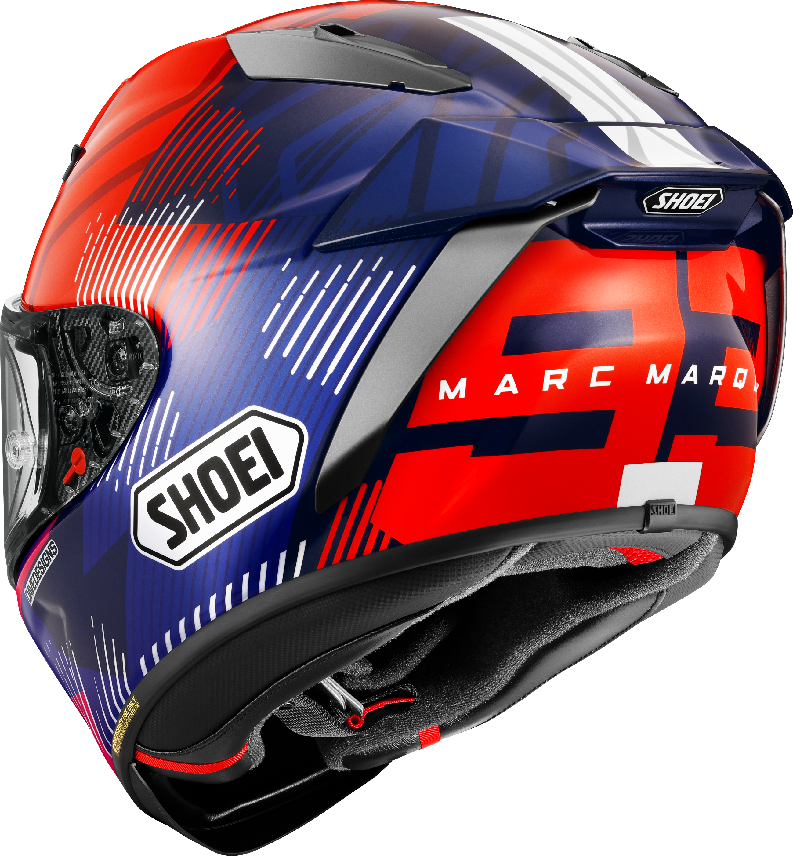 Shoei X-SPR Pro Helm Marquez8 TC-1 Marc Márquez Replica 2024
