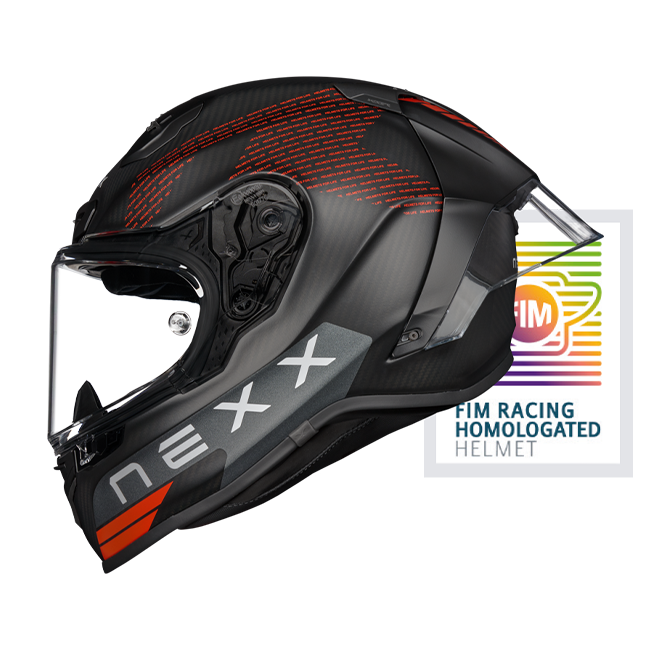 Nexx X.R3R Casco Pro FIM Evo Carbon Nero Opaco 01XR323414760 