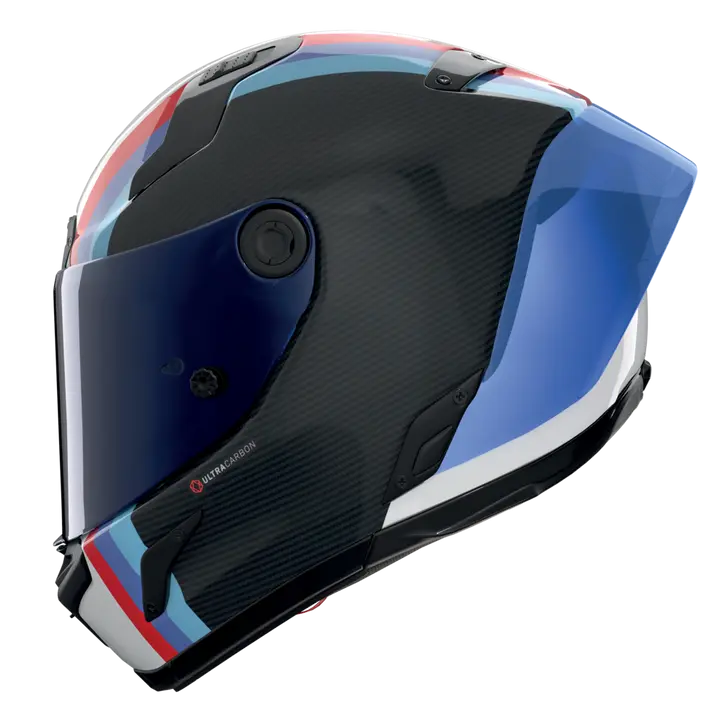 Nolan X-804 RS Casco Ultra Carbon Gemini Bianco/Blu/Rosso 365 