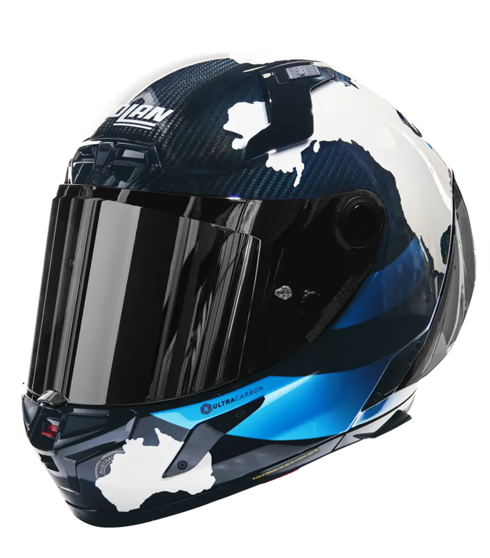 Helmet RS Nolan X-804 Ultra Carbon Carla Contra Replica 30th Anniversary Special Edition 355
