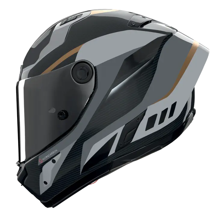 Nolan X-804 RS Casco Ultra Carbon Lesmo Nero/Grigio/Oro 361 