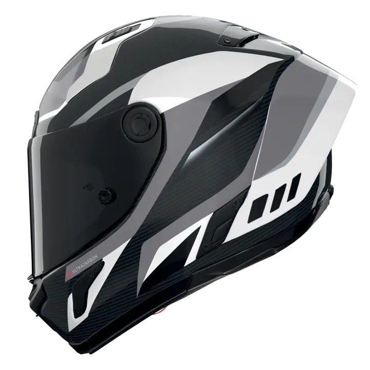 Nolan X-804 RS Casco Ultra Carbon Lesmo Bianco/Nero/Grigio 363 