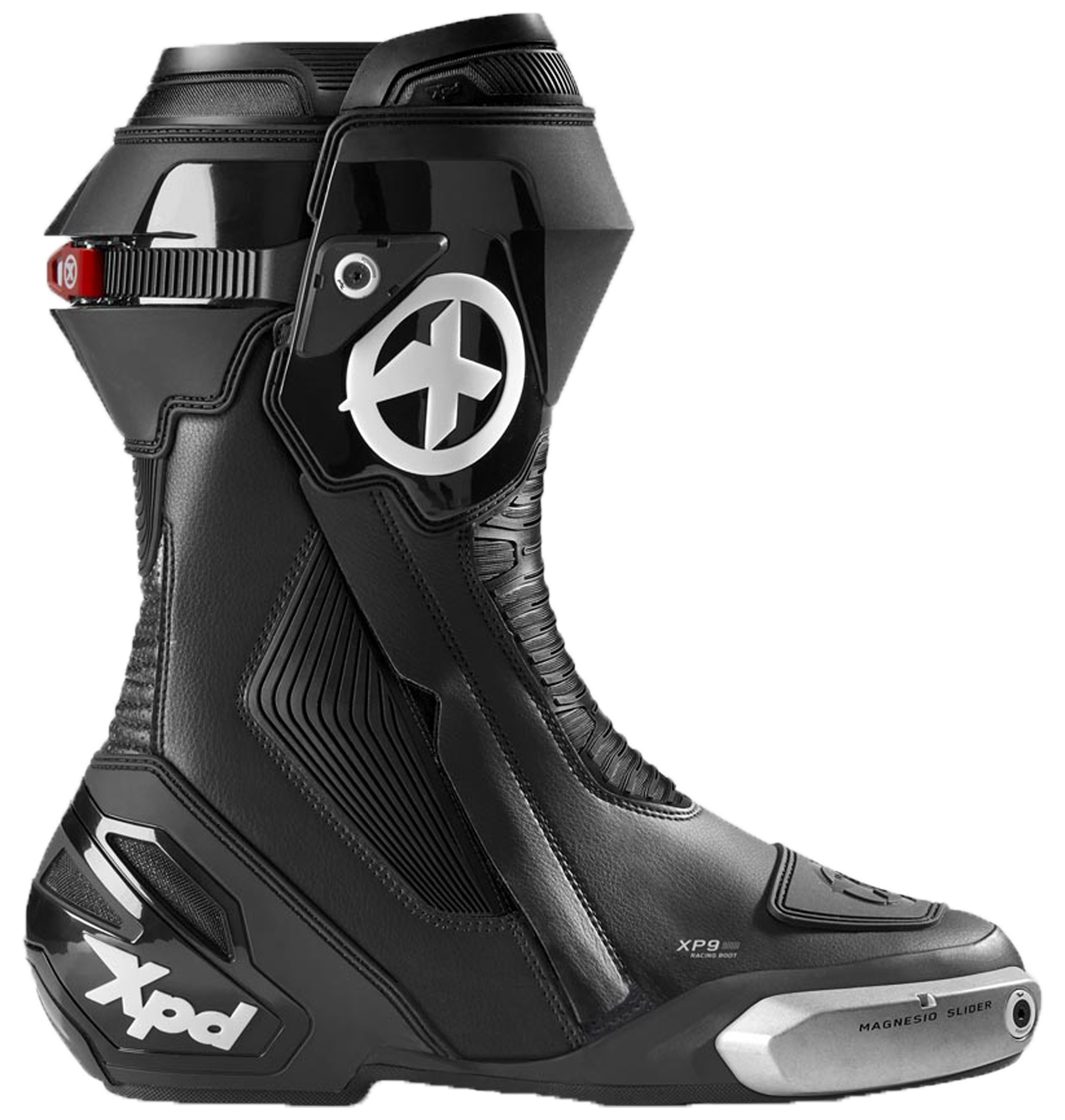 Stivali da moto XPD XP9-S Racing e Strada | Uomo | Nero 