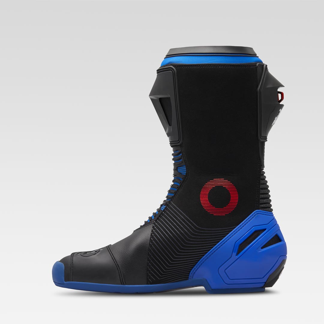 Stivali da moto XPD XP9-S Racing e Strada | Uomo | Nero/Blu 