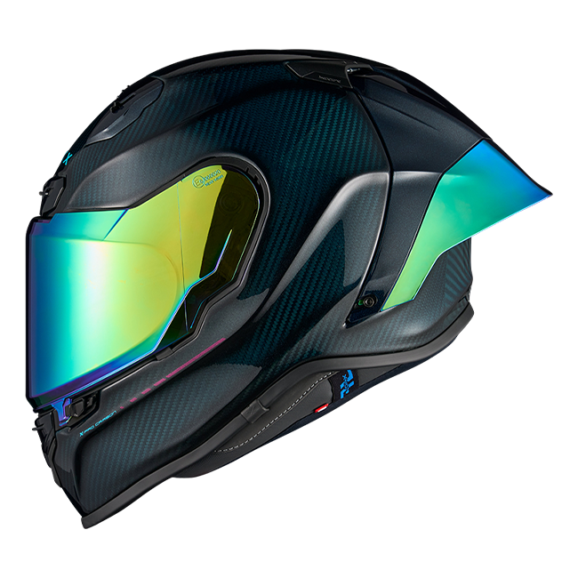 Nexx X.R3R Casco Hadal Carbon Blu Turchese 01XR323511782 