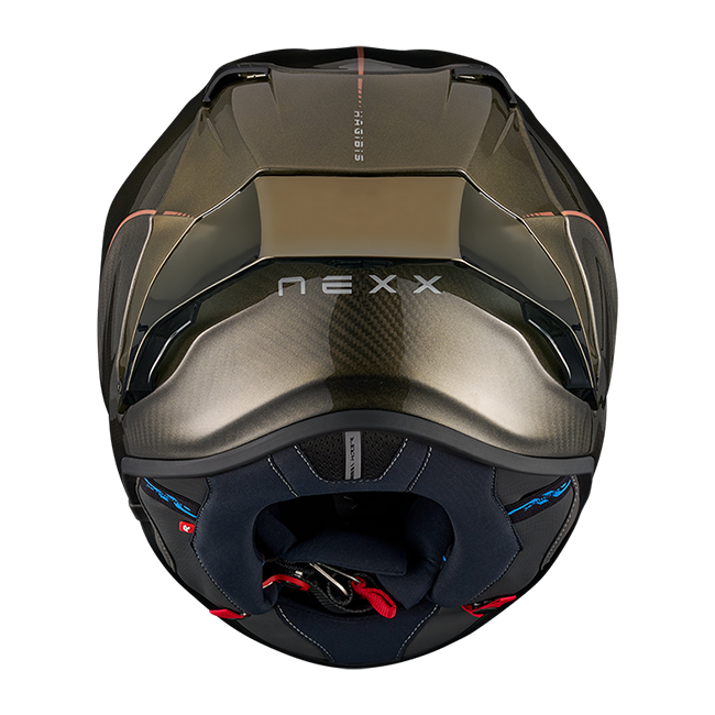 Nexx X.R3R Casco Hagibis Carbon Gold 01XR323374096 