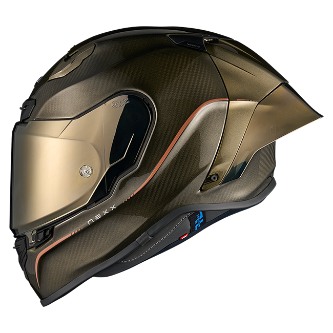 Nexx X.R3R Casco Hagibis Carbon Gold 01XR323374096 