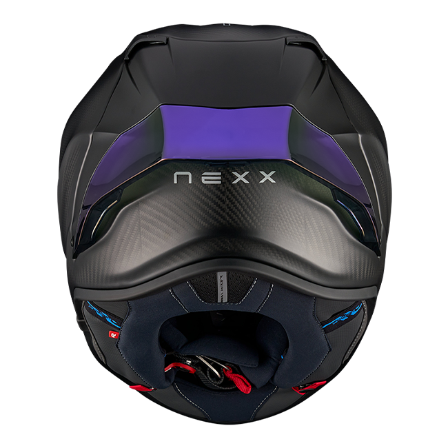 Nexx X.R3R Casco Zero Pro 2 Carbon Blu Opaco 01XR323413374 