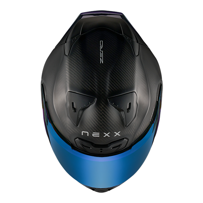 Nexx X.R3R Casco Zero Pro 2 Carbon Blu Opaco 01XR323413374 