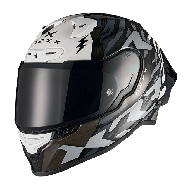 Casco Nexx X.R3R Ziger Carbon Nero Grigio 01XR323513066 