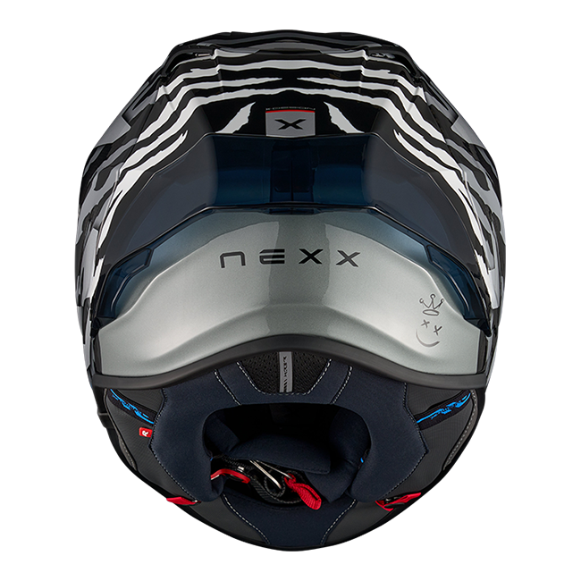 Casco Nexx X.R3R Ziger Carbon Nero Grigio 01XR323513066 