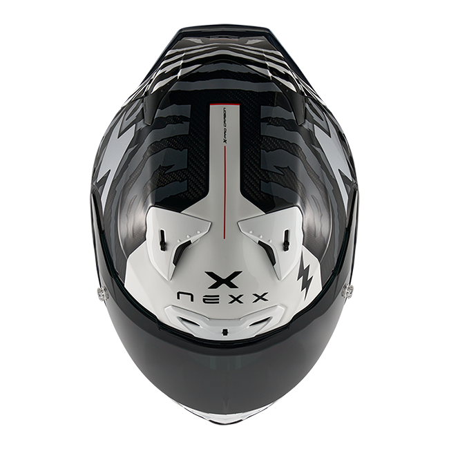 Casco Nexx X.R3R Ziger Carbon Nero Grigio 01XR323513066 