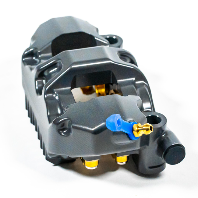 TASLOS X75 SBK Racing Monoblock P4 32/36 100 mm per le pinze freno anteriore a sinistra | X75.100.hd.l