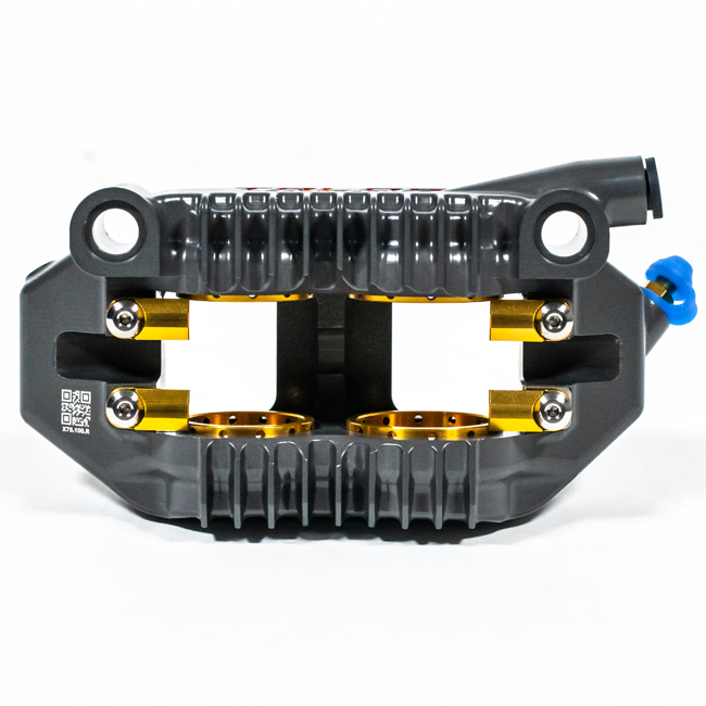 TASLOS X75 SBK Racing Monoblock P4 32/36 100mm pinze freno anteriori a destra | X75.100.hd.r