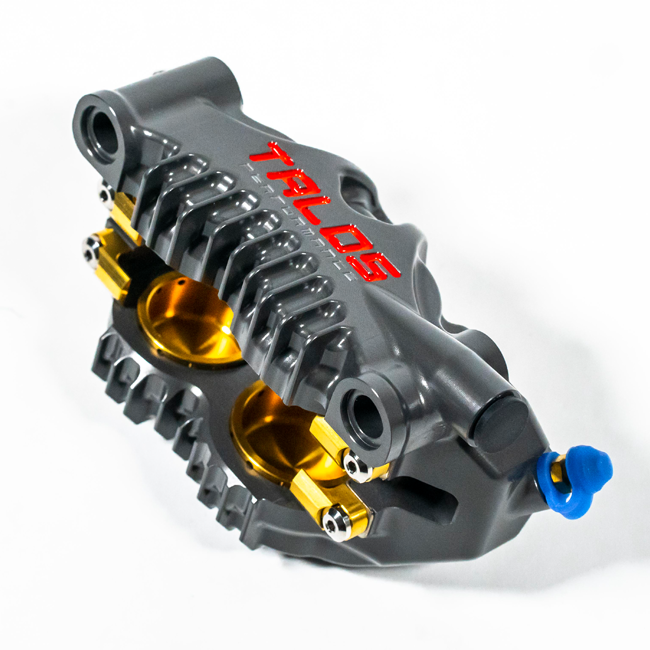 TASLOS X75 SBK Racing Monoblock P4 32/36 100mm pinze freno anteriori a destra | X75.100.hd.r