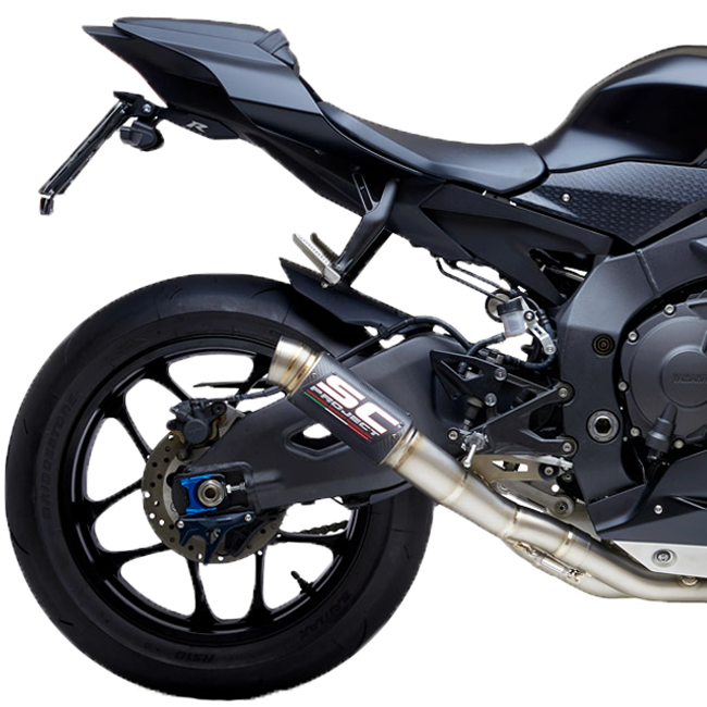 SC-project slip-on gp70-r + tubo di ricambio Cat Yamaha YZF-R1/M RN32 (15-16) Y11a-det70