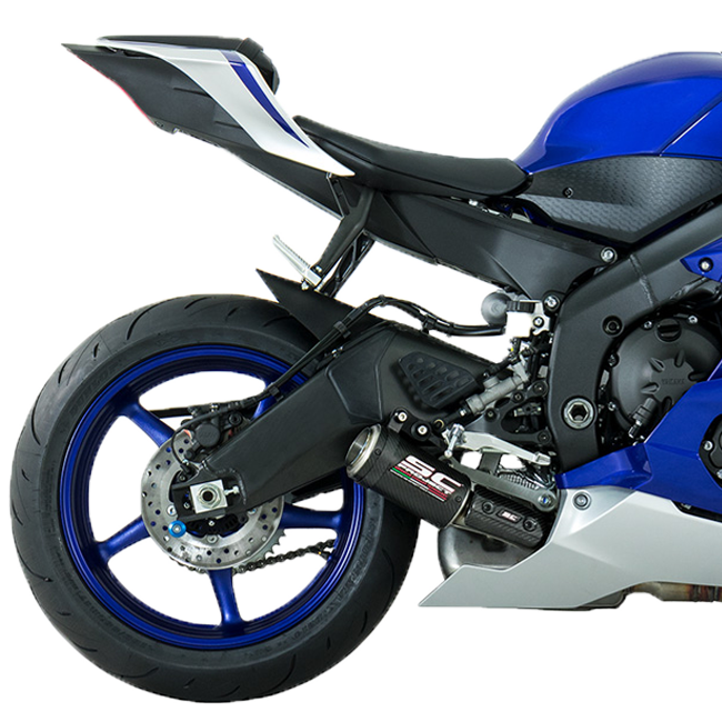 SC-Project CR-T Low Yamaha YZF-R6 RJ27 (17-25) Y21A-L36C