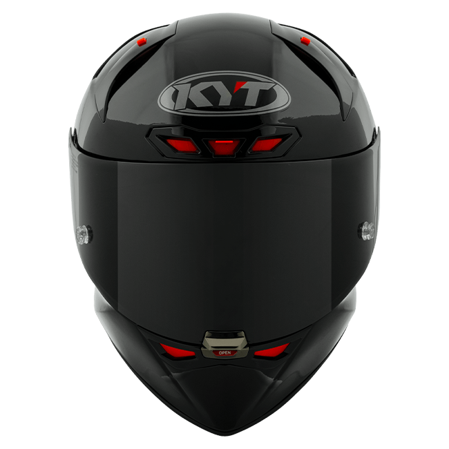 KYT KX-1 Race GP Casco Puro Nero Y6KX00W6 