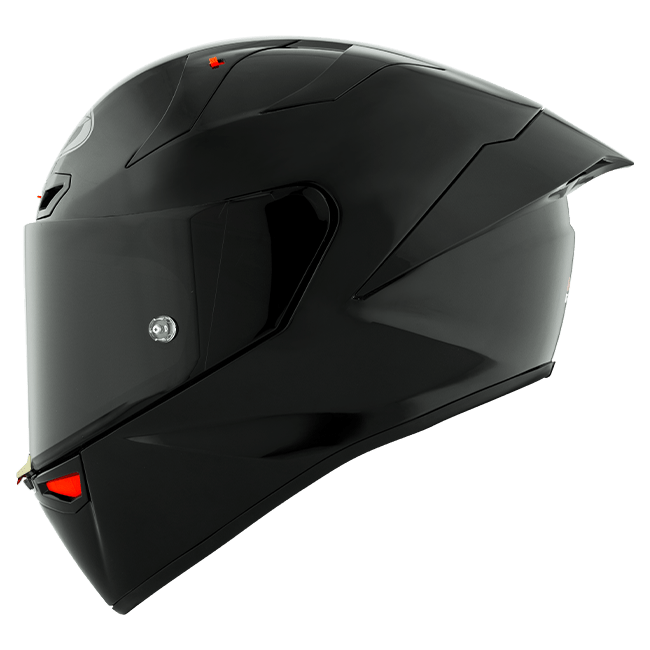 KYT KX-1 Race GP Casco Puro Nero Y6KX00W6 