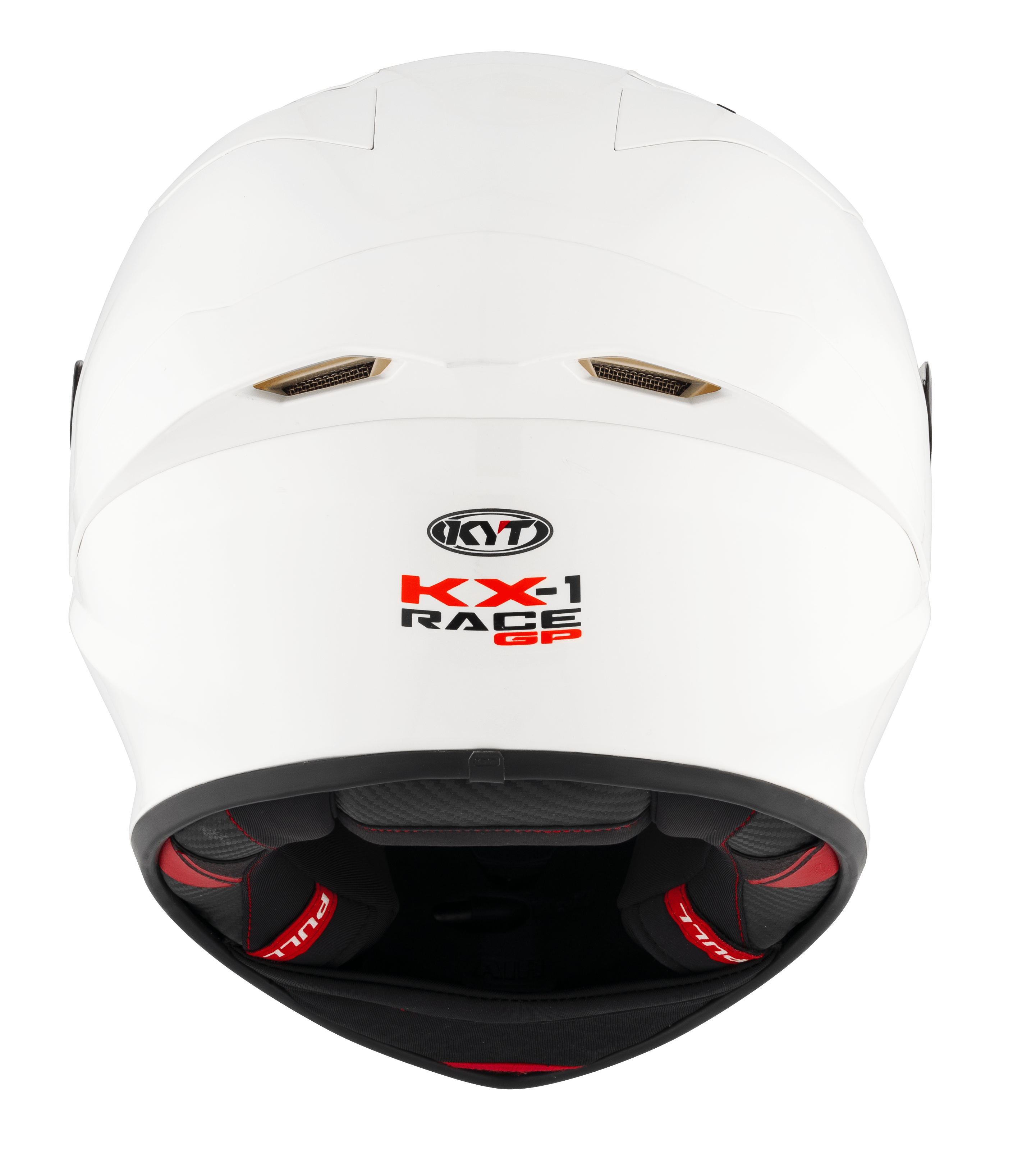 KYT KX-1 Race GP Casco Pieno Bianco Y6KXX0W3 