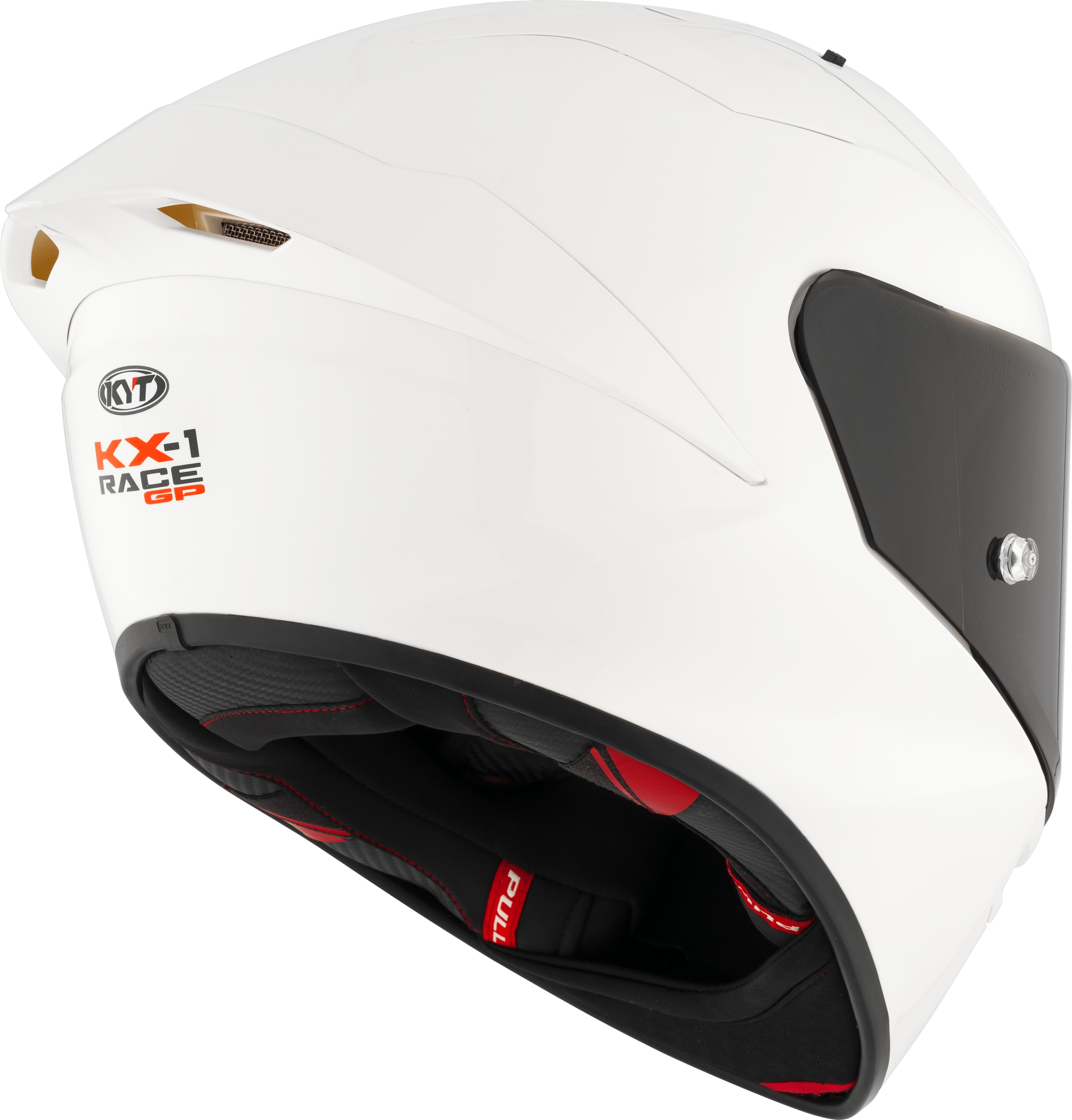 KYT KX-1 Race GP Casco Pieno Bianco Y6KXX0W3 