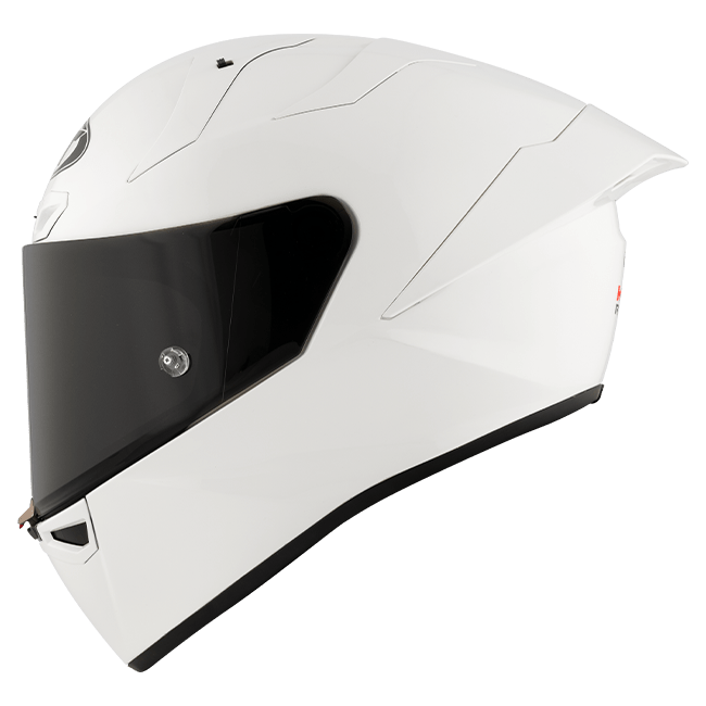 KYT KX-1 Race GP Casco Pieno Bianco Y6KXX0W3 