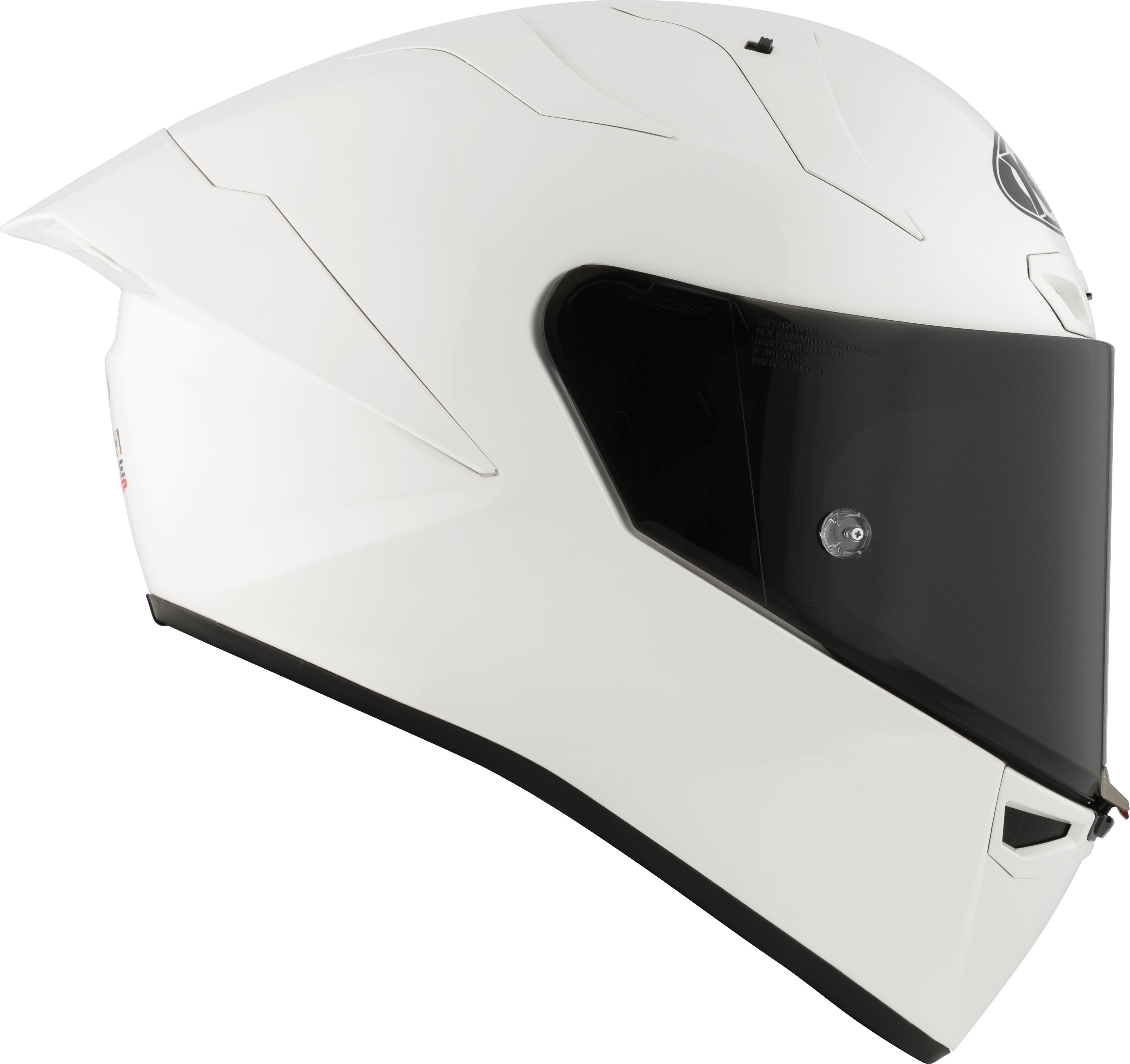 KYT KX-1 Race GP Casco Pieno Bianco Y6KXX0W3 