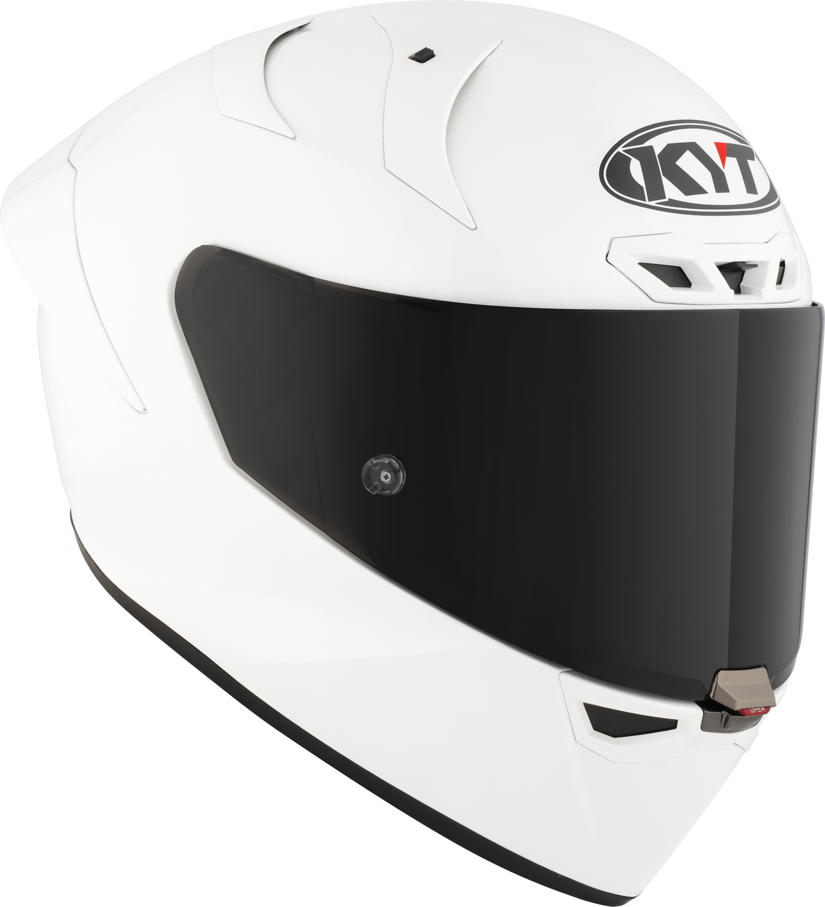KYT KX-1 Race GP Casco Pieno Bianco Y6KXX0W3 