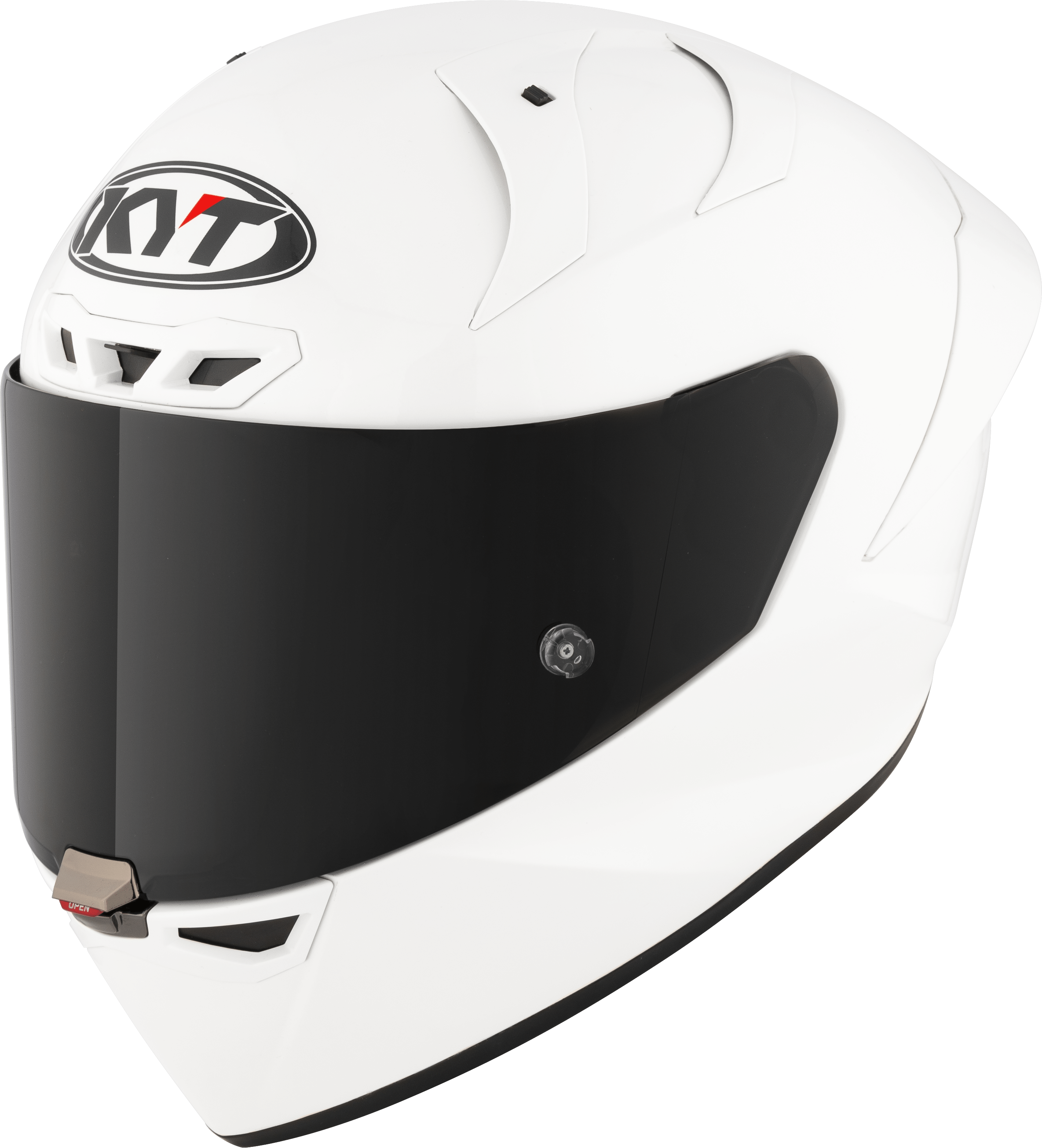 KYT KX-1 Race GP Casco Pieno Bianco Y6KXX0W3 