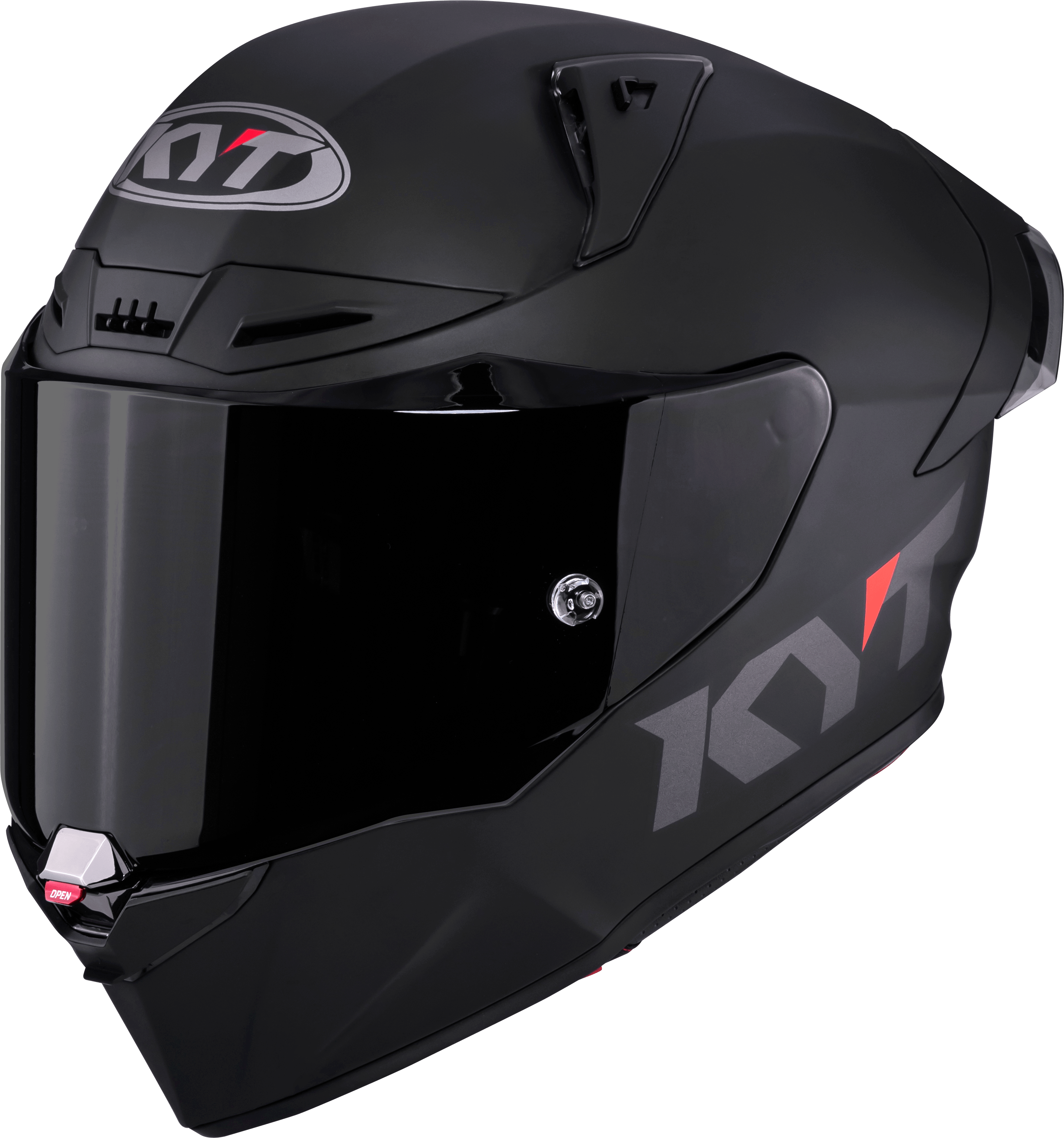 Casco da corsa KYT R1R Plain nero opaco Y6R100X6 