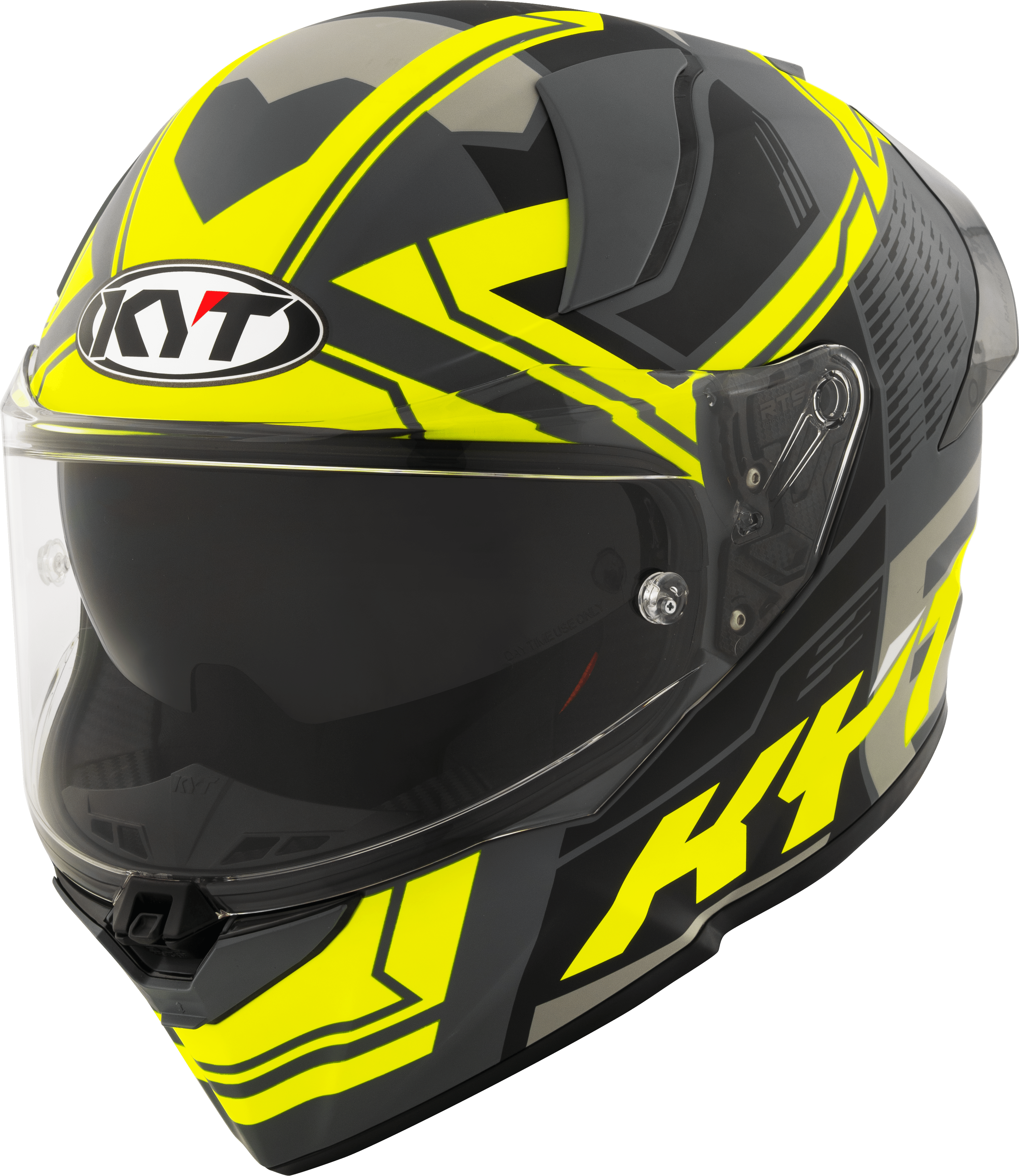 KYT R2R Casco Octane Matt Giallo Y6R20015 