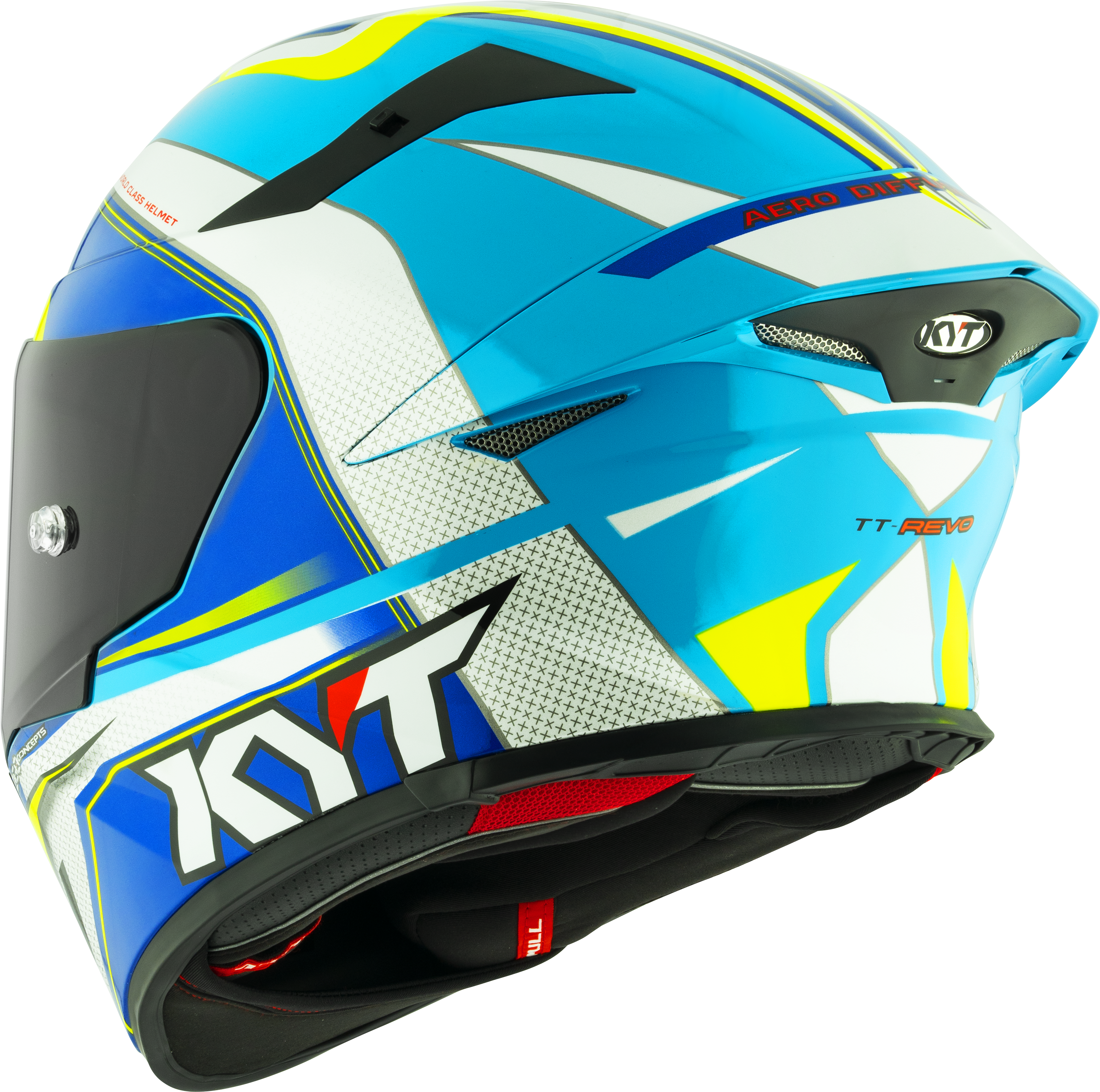 Kyt tt-Revo Grand Prix Prix bianco Blu chiaro Y6TR0004