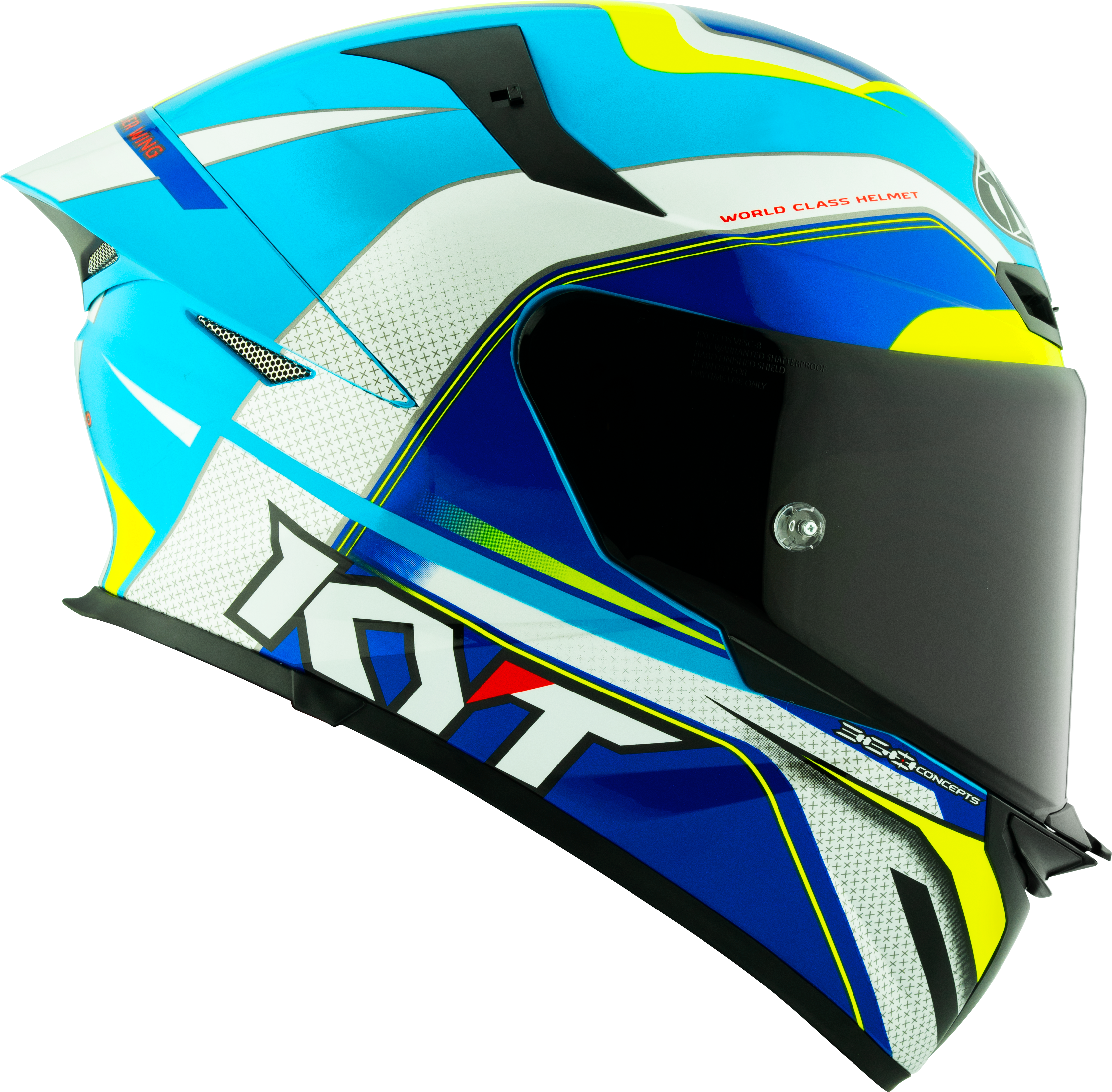 Kyt tt-Revo Grand Prix Prix bianco Blu chiaro Y6TR0004