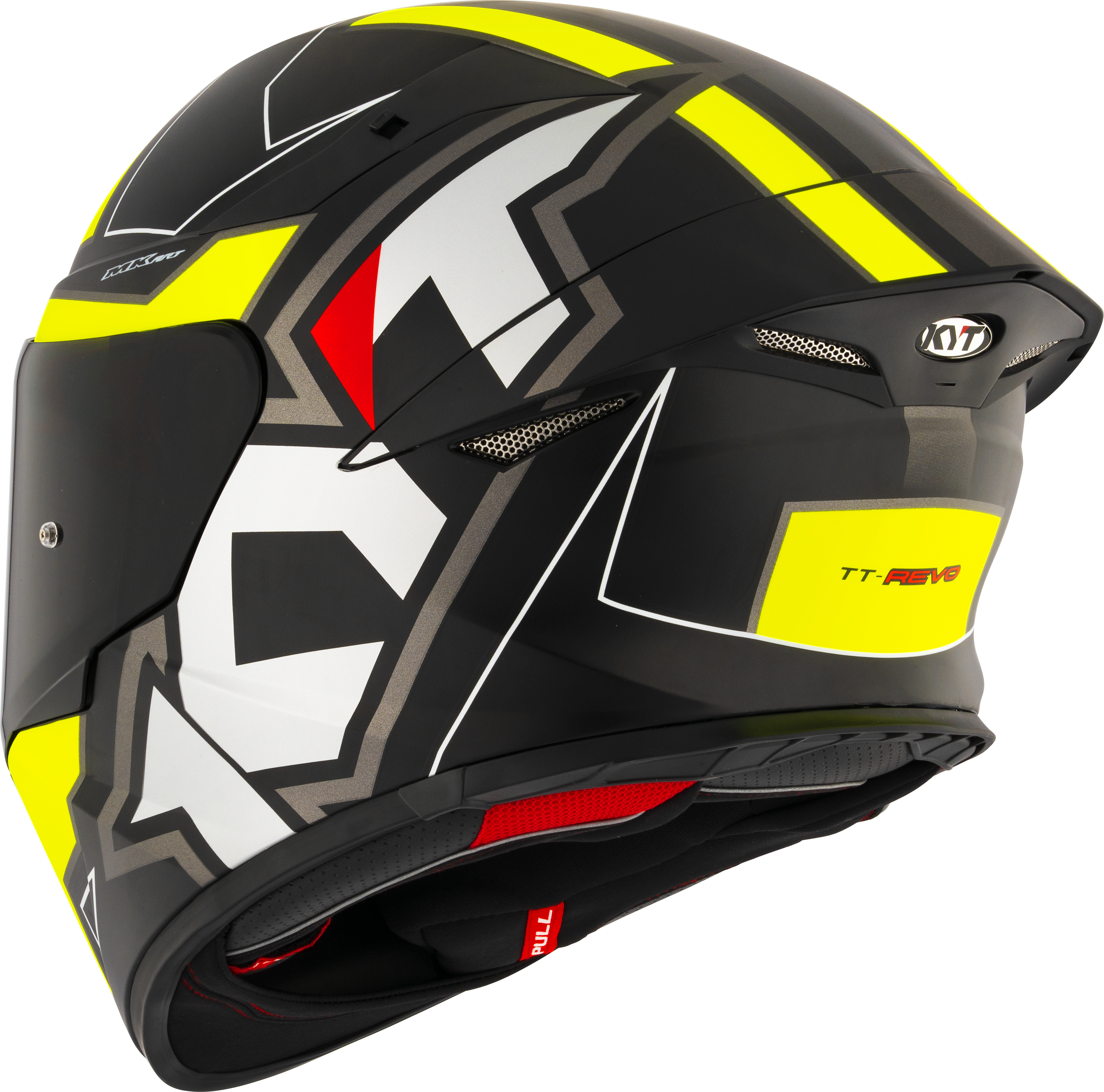 Kyt tt-revo elm elettrone giallo nero matt y6tr0007