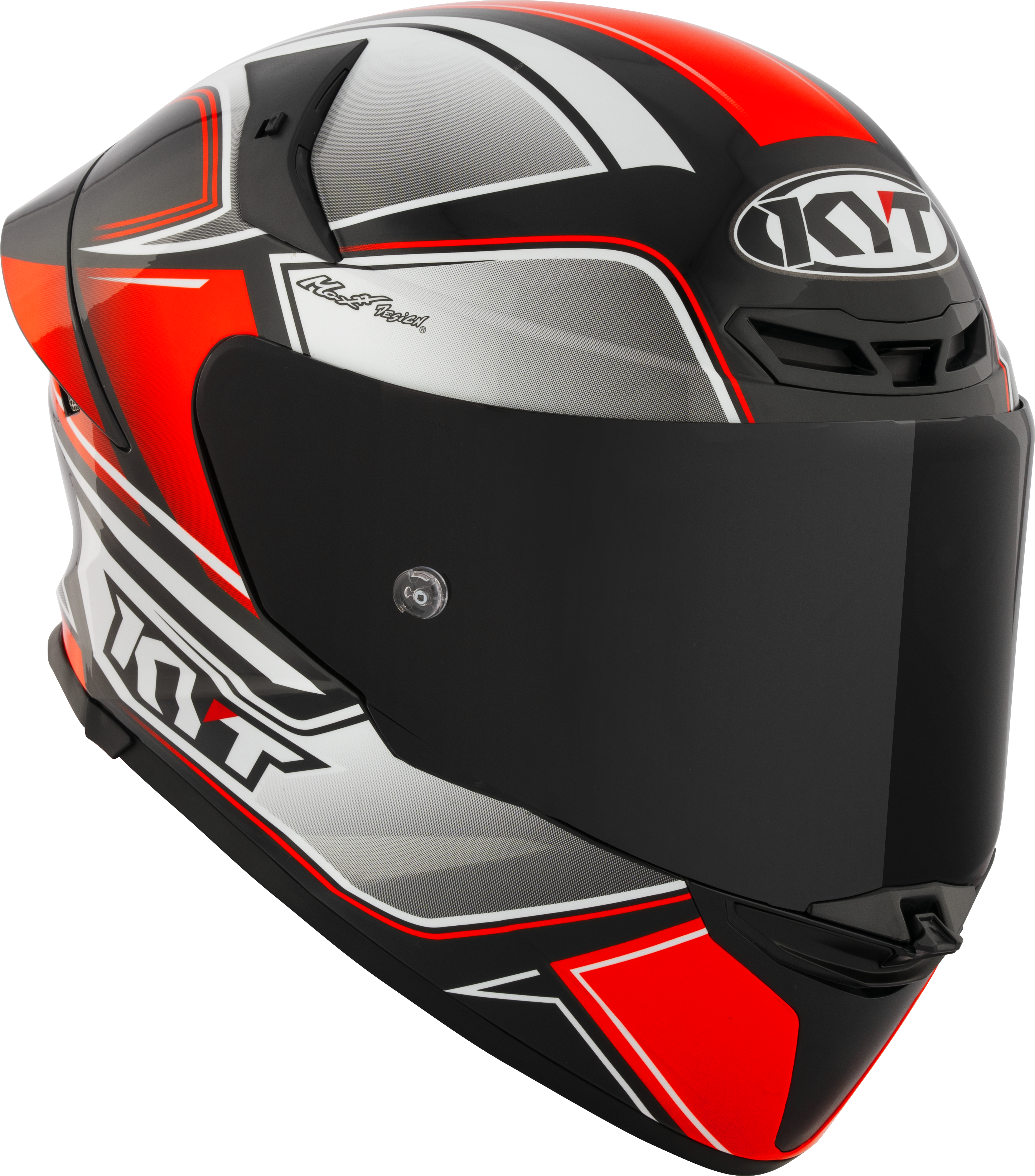 Kyt TT-Revo Helm Tourist Red Fluo Y6TR0012