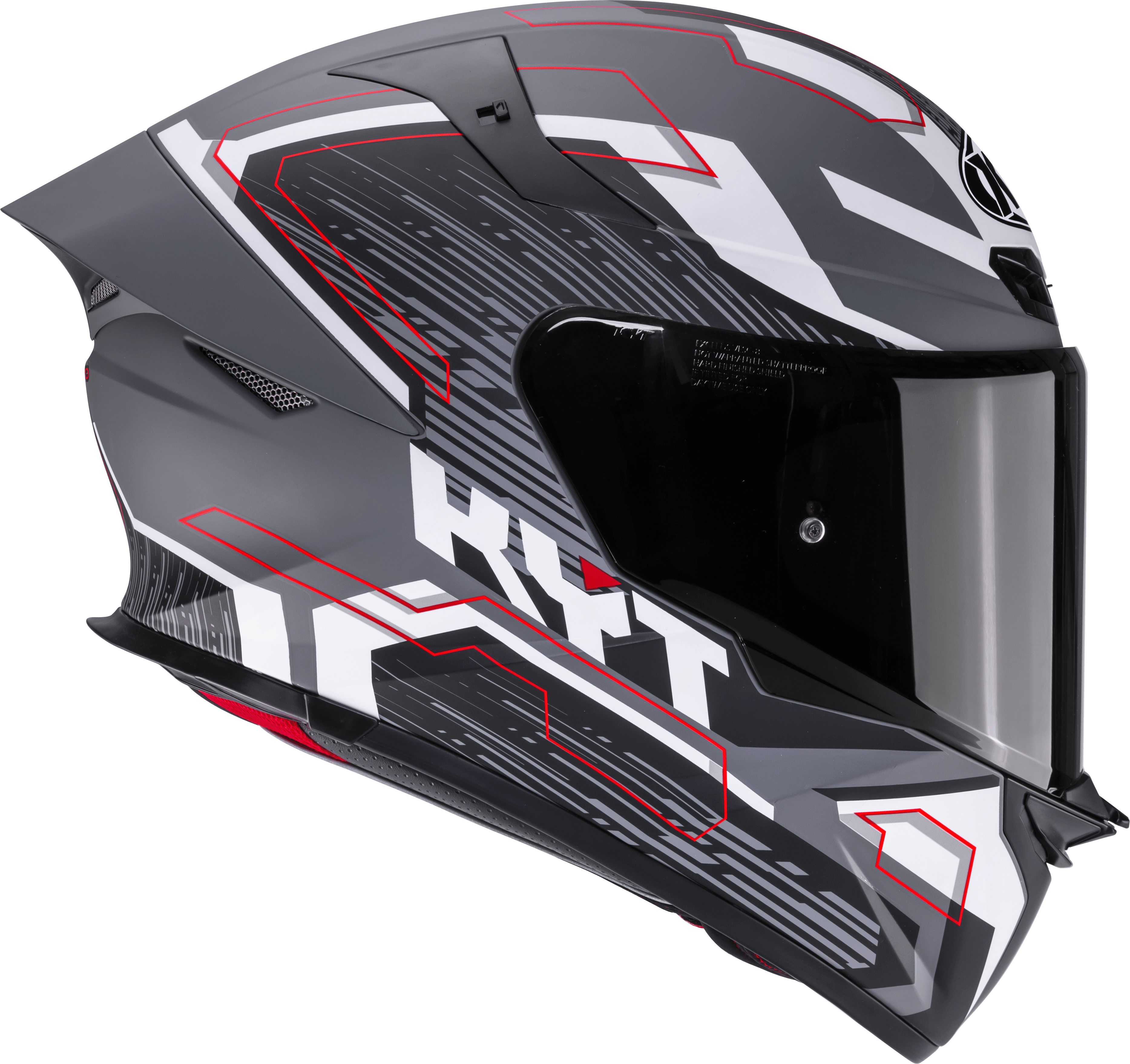 KYT TT-Revo Casco Speeding Matt Grigio Y6TR0052 